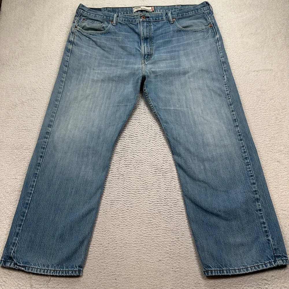 Levis 569 Jeans Mens 42x30 (FITS 44x29) Baggy Relaxed Fit Loose Straight‎ FLAW
